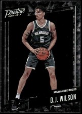 2017-18 Panini Prestige #17 D.J. Wilson Micro Etch Rookies E1