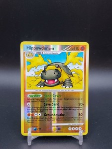 Hippowdon 25/111 Rising Rivals Revese Holo LP Pokemon Card 