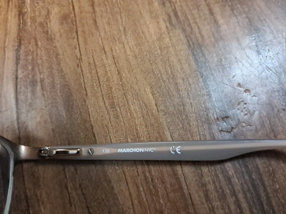 Marcos de gafas Marchon NYC Uptown Regency 210 media montura 53-17 135 Foto 2 de 4