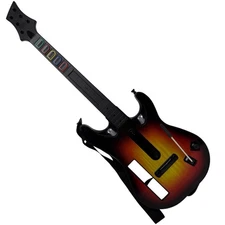 Nintendo Wii Wireless Guitar Hero Red Octane Sunburst Controller 95455.805