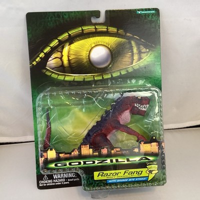1998 GODZILLA Razor Fang With Savage Bite Strike - NEW Great Shape!