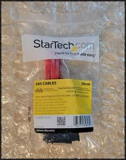 StarTech 50cm Internal Serial Attached SCSI Mini SAS Cable (SAS808782P50)