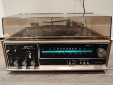 VINTAGE Sony HP -170A AM/FM Solid-State W/ Turntable