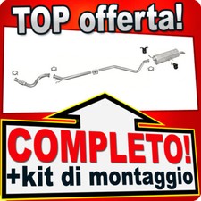 Scarico Completo per PEUGEOT 307 SW 1.6 HDI Familiare 2003-2008 Marmitta