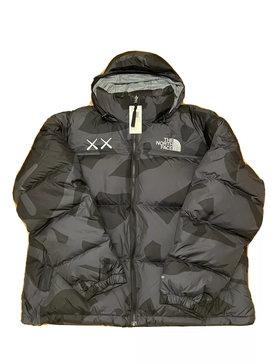 KAWS x The North Face Retro 1996 Nuptse Down Jacket Black Men’s Size XL