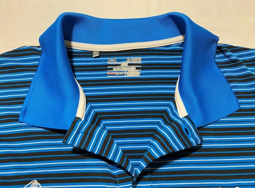 Under Armour Loose Coupe Heat-Gear The Brantley Golf Challenge Men Polo Shirt XL - Picture 7 of 12