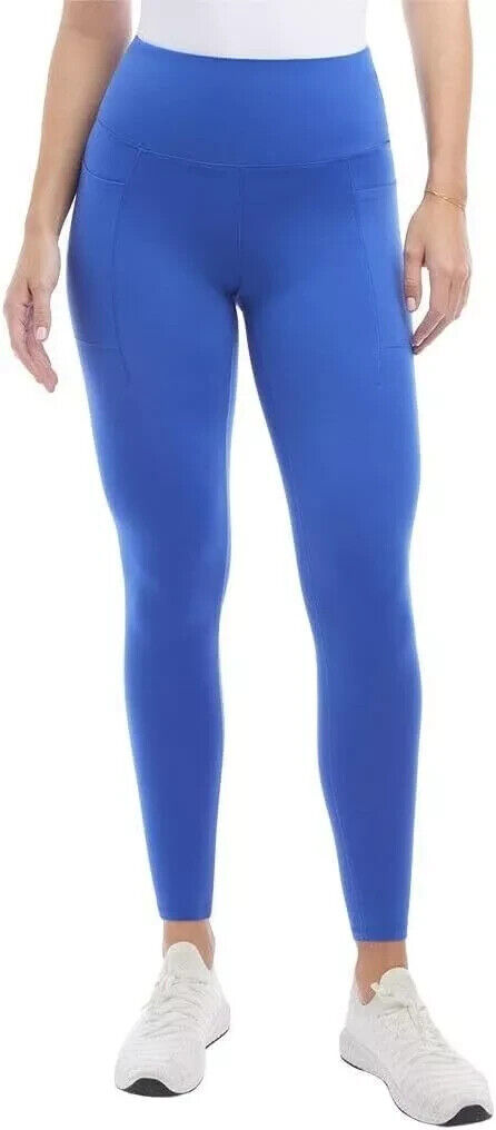 Danskin Women's Workout Yoga Pants High Waisted Active Leggings, Size L