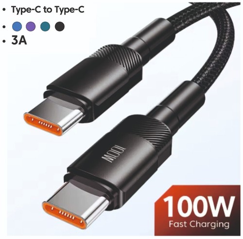 USB C to Type C Fast Charger Cable 3A Mobile Phone Lead USB C Cable - Picture 12 of 15