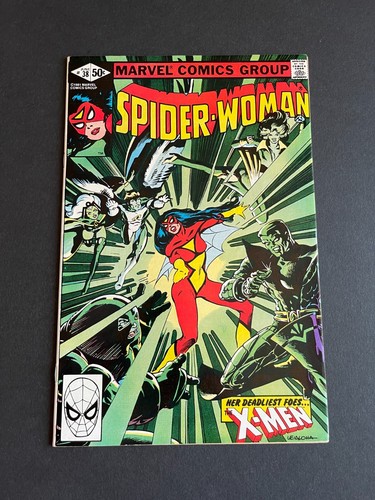 Spider-Woman #38 - X-Men Appearance (Marvel, 1981) NM - 第 1/2 張圖片