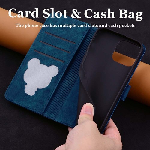 Funda de cuero de lujo con patrón abatible para Samsung Galaxy S24 Ultr - Imagen 68 de 77