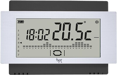 Thermostat Touch Von Wand Schwarz Ta / 500 BK 230V