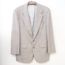 Marcus by Neiman Marcus Silk Cashmere Wool Sport Coat ACTWU Union Made 44 Long