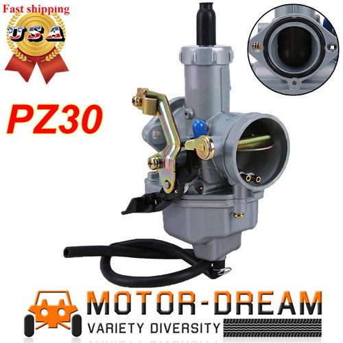 Carburetor for 4-Stroke 125 150 200 250cc Drt Bke ATV PZ30 30mm hand