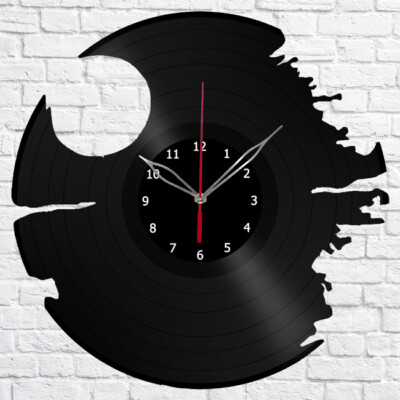 Vinyl Clock Star Wars Wall Clock Unique Art Vinyl Record Wall Clock 175 