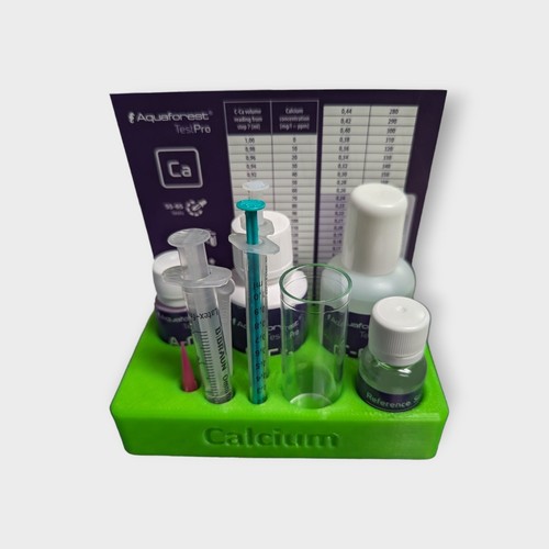 3D gedruckter Organizer für Aquaforest Testkits - Bild 5 von 8