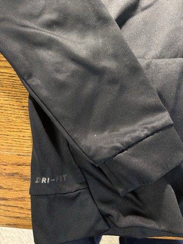 Men's Nike DriFit "Swoosh" black hoodie, size S - Picture 4 of 12