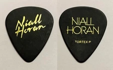 1 One Direction Niall Horan Signature Black Guitar Pick - 2020 Solo Tour 1D