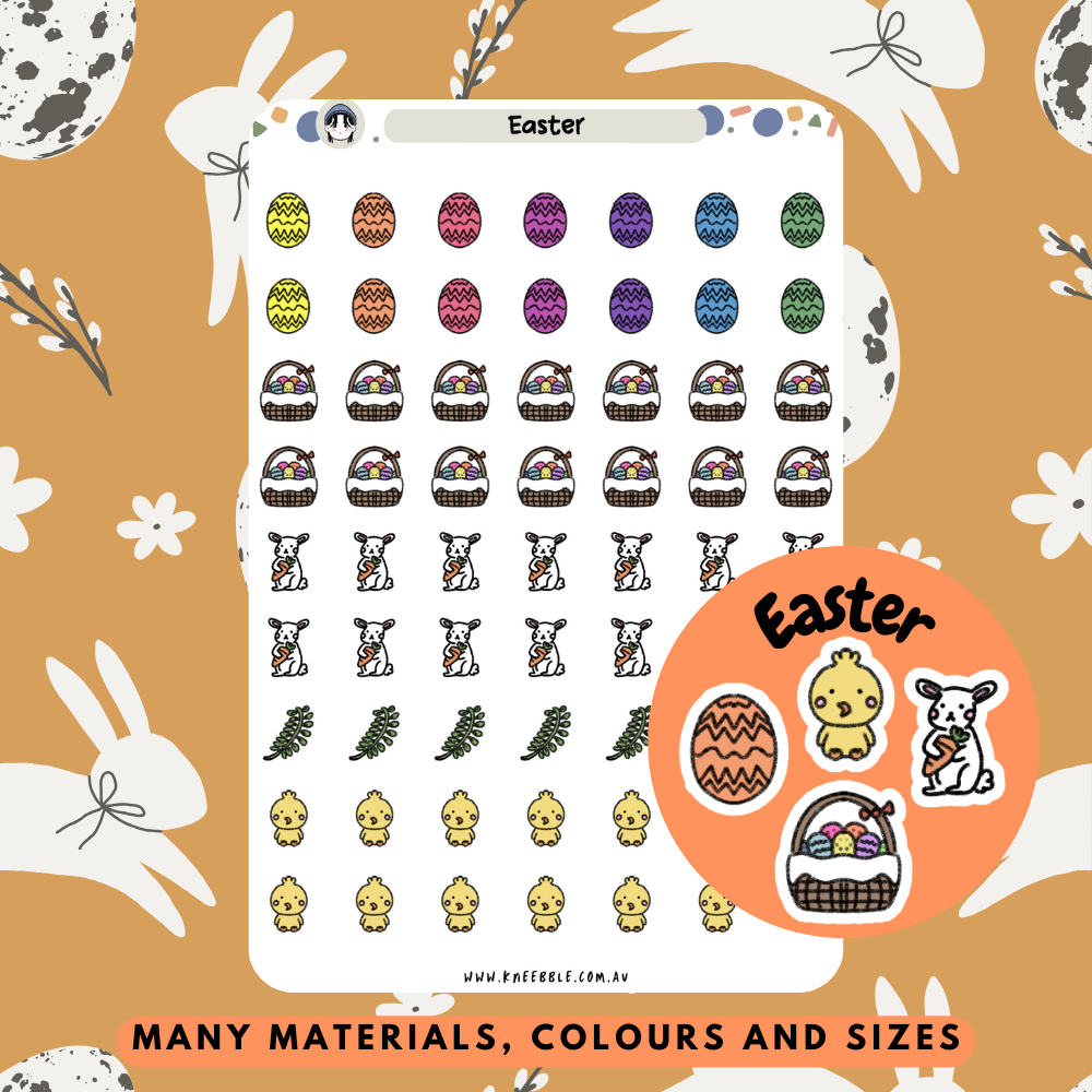 Easter Planner Stickers