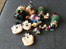 Lot of 12 Disney Goof Troop Toys PVC 1991 Kellogg  s  Burger King Goofy Max Pete
