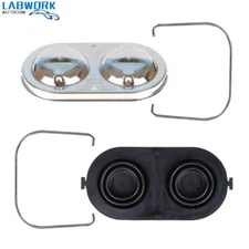 1967-1982 For Corvette Master Cylinder Cover Chrome w/ Bails & Gaskets Ready