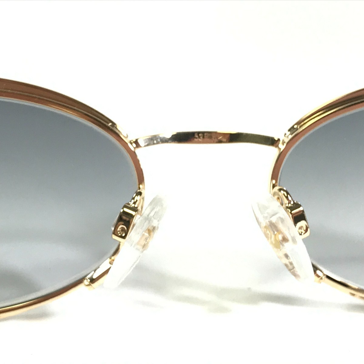Daniel Swarovski S573 20 6053 23KT GP Sunglasses FRAMES ONLY Gold Gray Gold Women main image 2