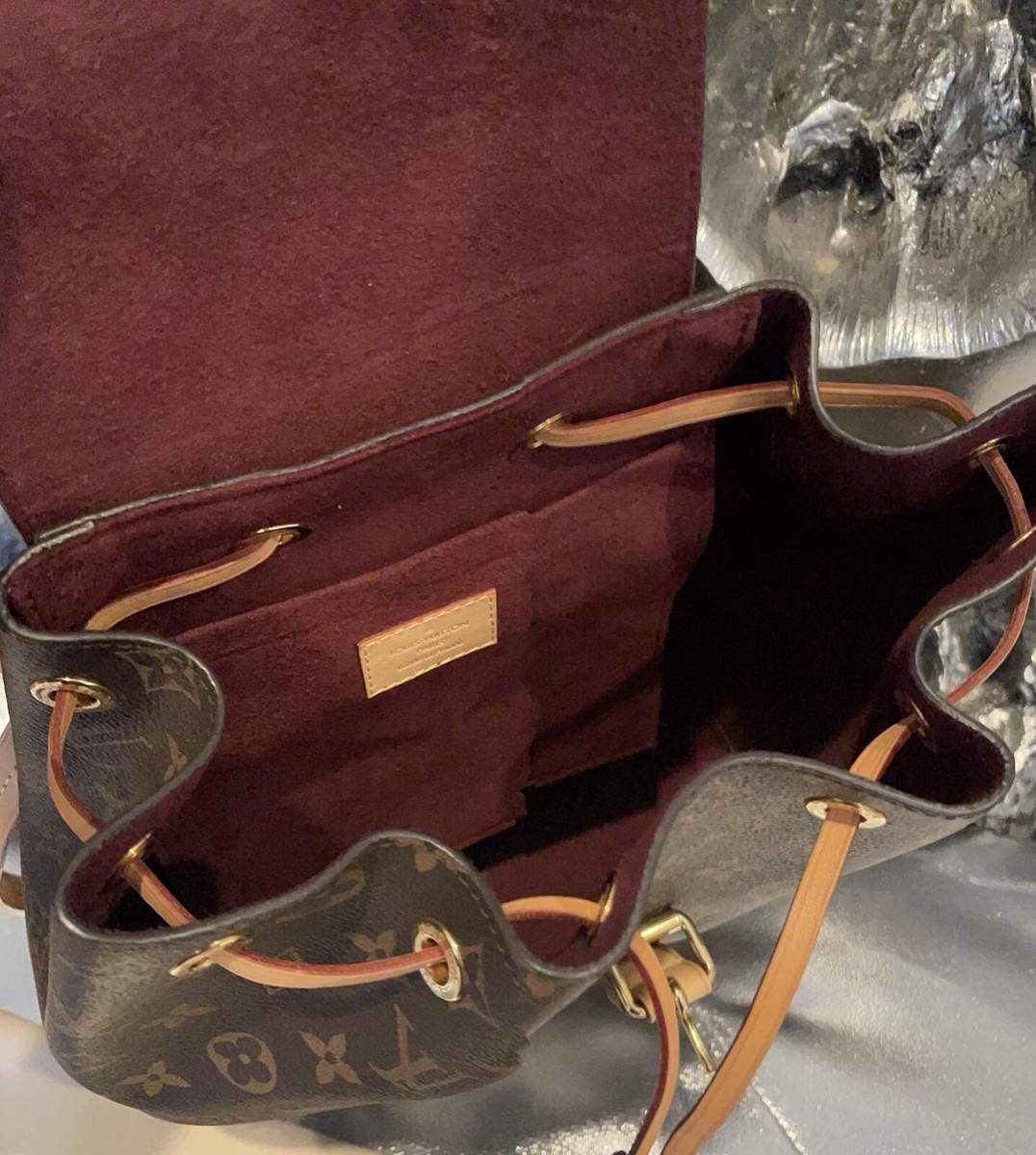 Louis Vuitton Montsouris Backpack Brown Canvas Monogram | eBay display picture 2