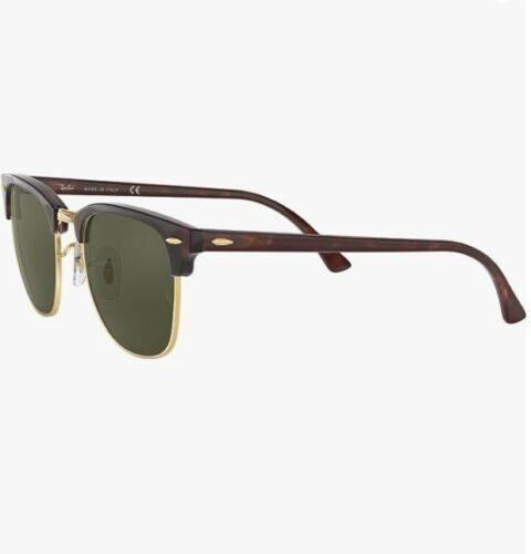 Ray-Ban RB3016 1145/19 Clubmaster Square Sunglasses Tortoise 51-21