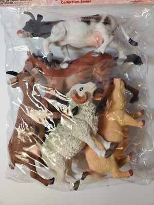 Wild Republic Farm Collection Of 5 Pcs Animals Item # 53527 PVC