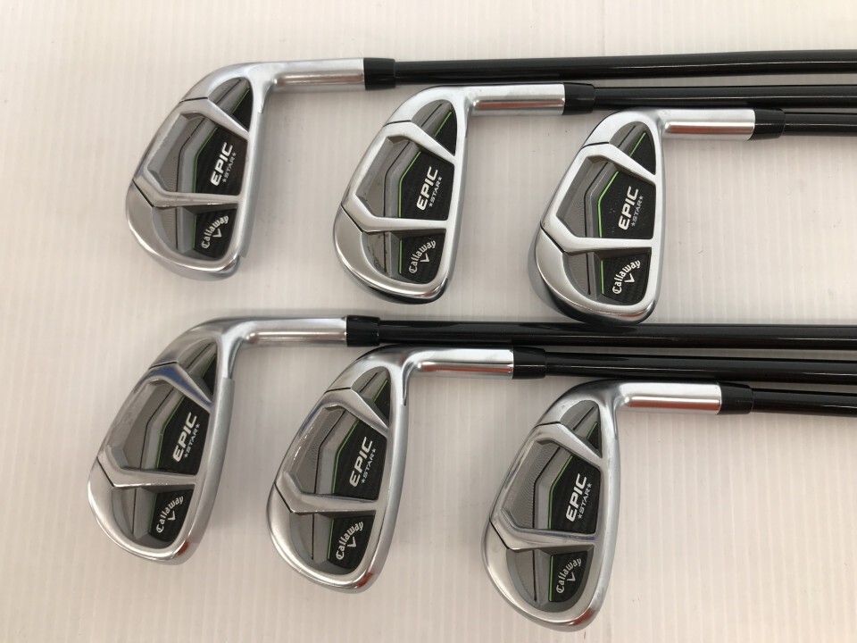 Callaway EPIC STAR Iron Set 6pcs 6-Pw,Gw Flex R Regular Speeder 