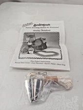 Vtg Shirley Botsford Braidcrafting Tool  & Instructions & Yarn Rug Braiding