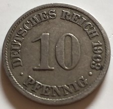 10 Pfennig Deutsches Reich 1903 N1