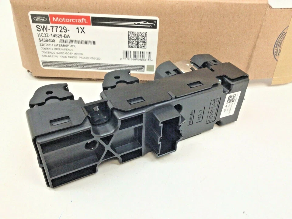 2017 Ford F-250 F-350 Super Duty left driver Master Window Switch power fold OEM - Image 4 of 4