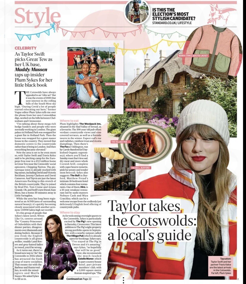 Taylor Swift LDN UK Cotswolds Visit Football England Euro Newspaper June 20 eBay