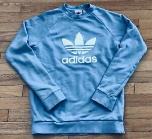 blue adidas vintage sweatshirt