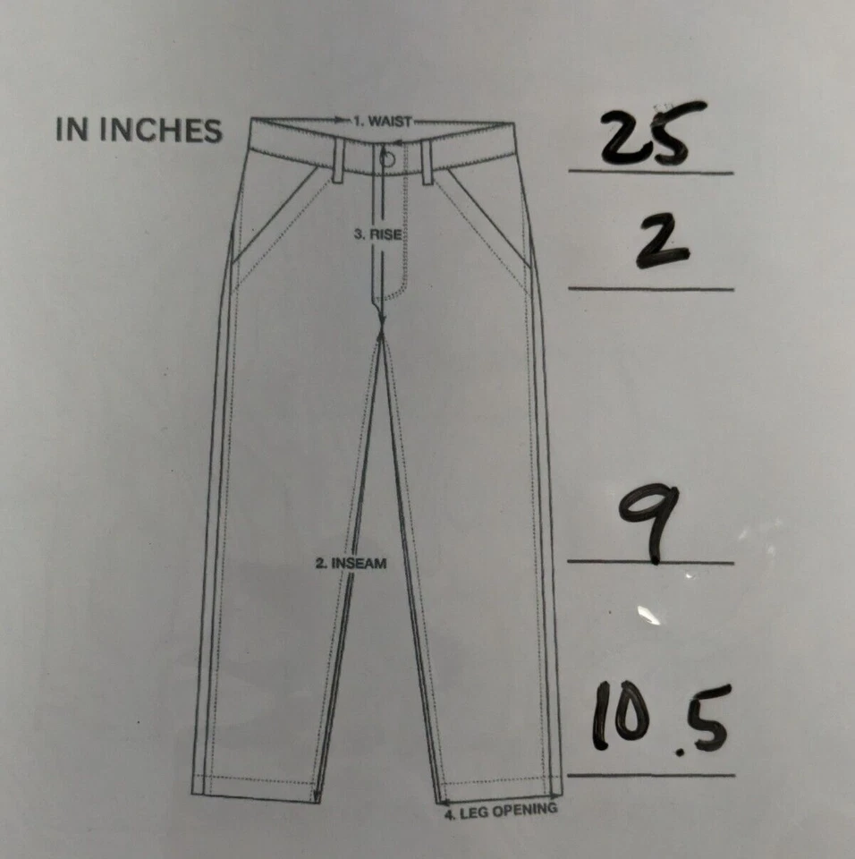 Pantalones cortos de mezclilla para mujer Current Elliot azul estampado rosa talla 25 marfil Foto 4 de 4