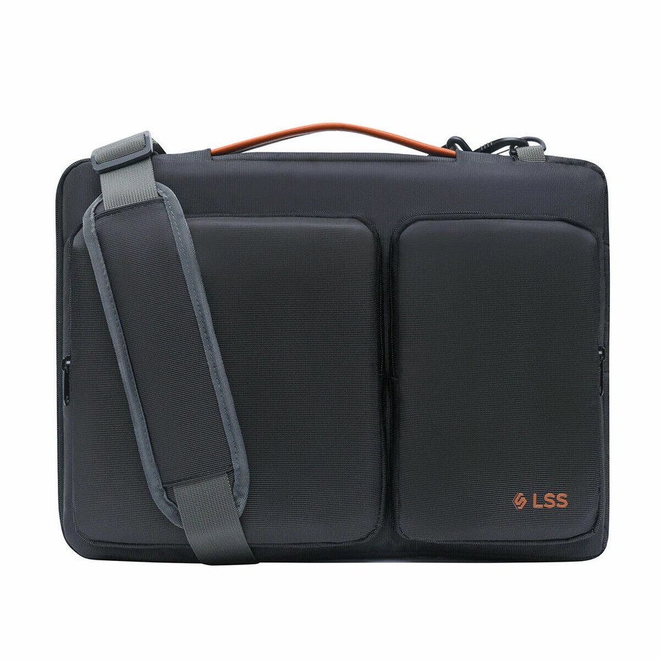 Funda para portátil bolsa protectora a prueba de golpes 14-15,6 pulgadas negra Foto 4 de 4