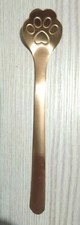 Pawprint Spoon - 15cm length/Bowl 3cm - 4 colour choice