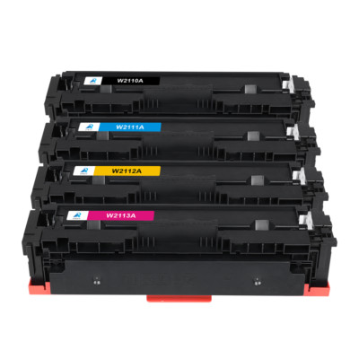 4 Toner 207A Kompatibel für HP LaserJet Pro M255 dw MFP M283 fdw fdn MFP M282 nw