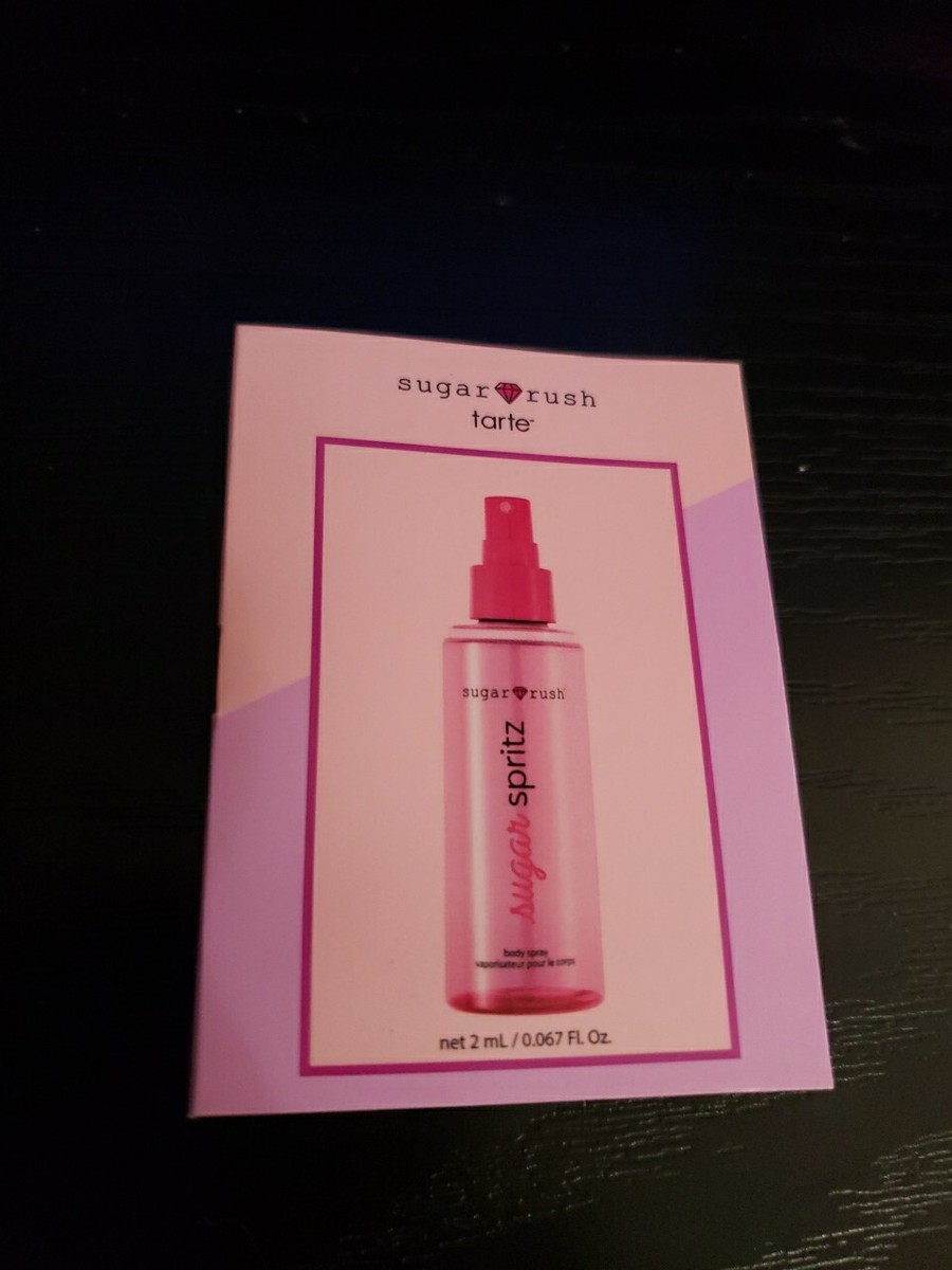 Tarte Sugar Rush Sugar Spritz Body Spray 2mL Mini Sample Travel