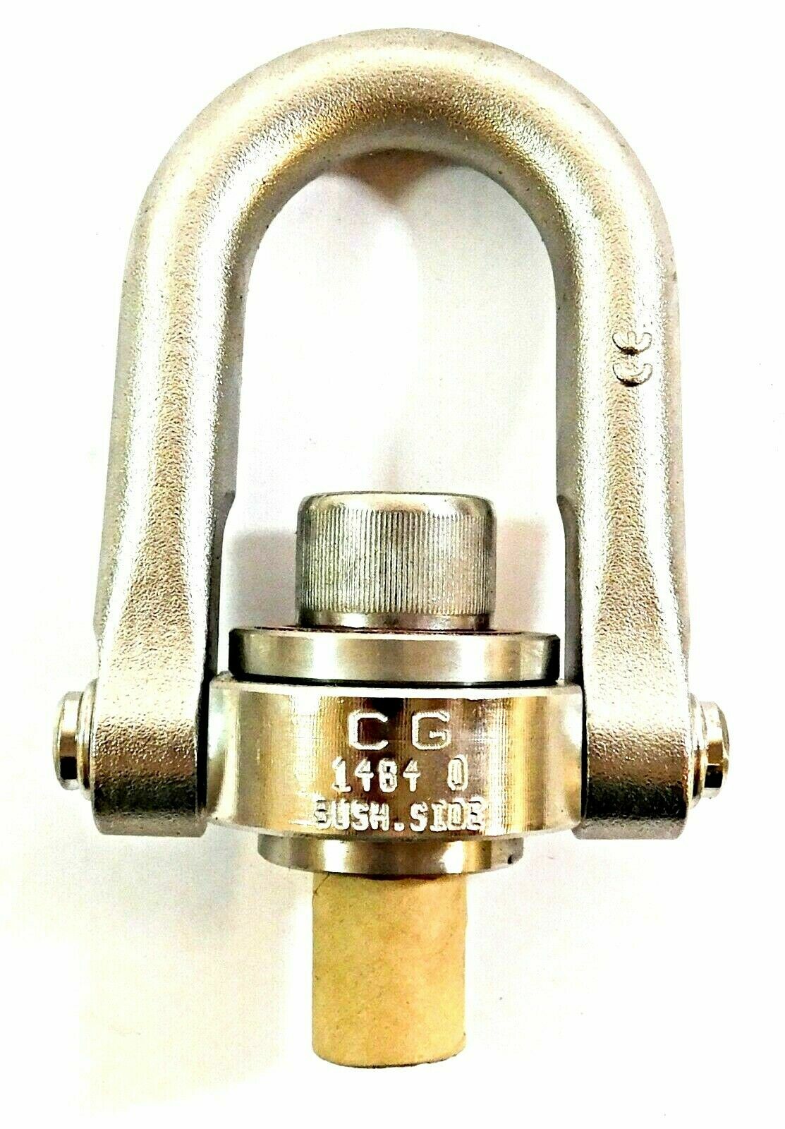 Crosby 1065040 Stainless Steel Swivel Hoist Ring 3/4 10 UNC 2500 Lb