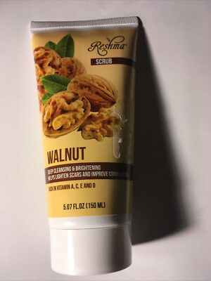Reshma Scrub Walnut Deep Cleansing & Brightening Vit A, C, E and D