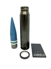 A-10 Warthog 30MM Inert Training Aid.  Cannon Dummy Round PGU-15B Display Barrel