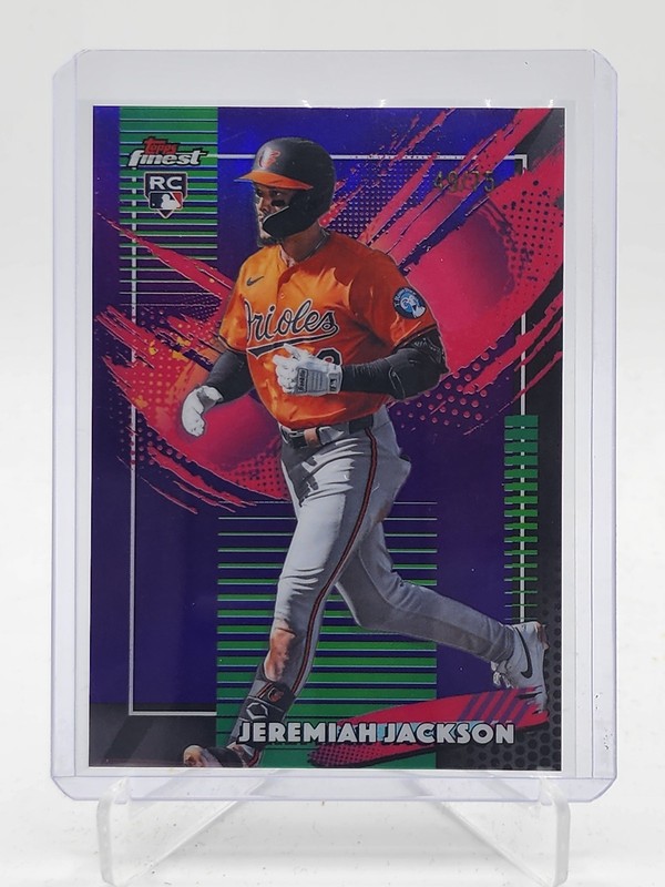 JEREMIAH JACKSON 2026 TOPPS FINEST RARE ROOKIE PURPLE REFRACTOR /75 #223 Q3967