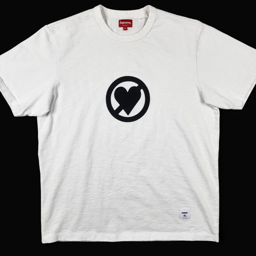 Chemise Supreme Homme XL Blanc Logo No Love