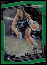 2025 Panini Prizm WNBA #88 Bridget Carleton Green Prizms