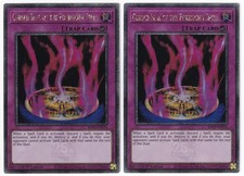 2x Verfluchtes Siegel des verbotenen Zaubers - (RA03-DE076/1./Vierteljahrhundert SR) - NM