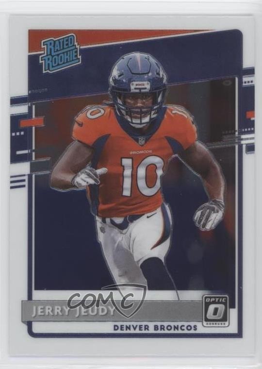 2020 Panini Donruss Rated Optic Preview Jerry Jeudy #P-307 Rookie RC 0l4h