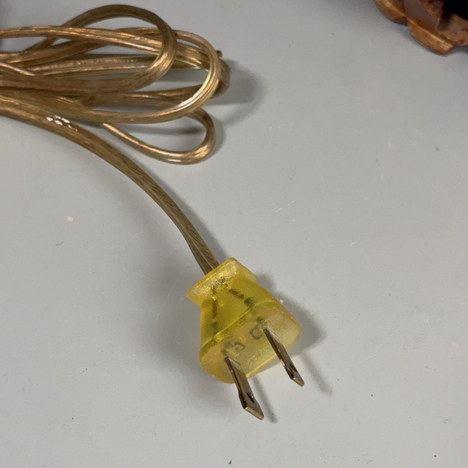 Vintage Chinoiserie Tiger Lamp Gilt Ceramic Asian Mid Century Table Lamp