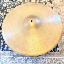 Vintage 1960's A Zildjian 18 Medium Thin Crash Cymbal 1434g Pre-Serial Late 60s