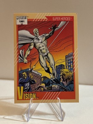 1991 Impel Marvel Universe Series II #19 Vision Super-Heroes 